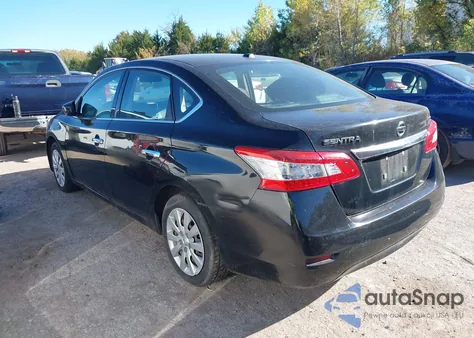 2015 Nissan Sentra Fe+ S/S/Sl/Sr/Sv z USA, uszkodzony, nr VIN 3N1AB7AP1FL634144